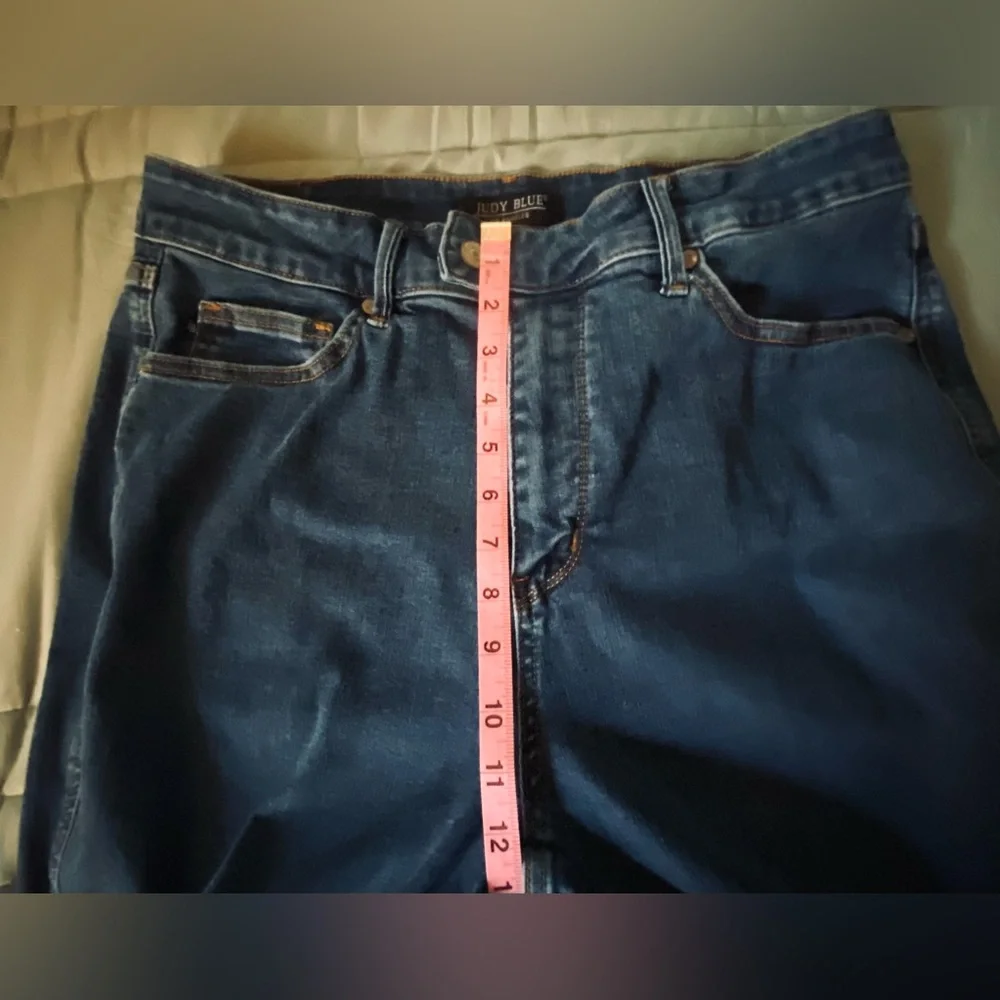 Judy Blue High Waisted Flared Denim Jeans - Picture 15 of 16